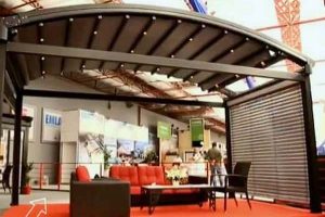 Oval Pergola